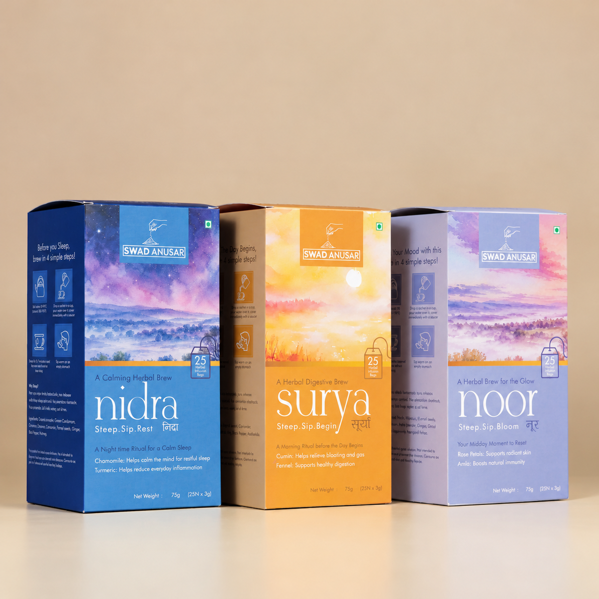 SURYA + NOOR + NIDRA Ritual Box