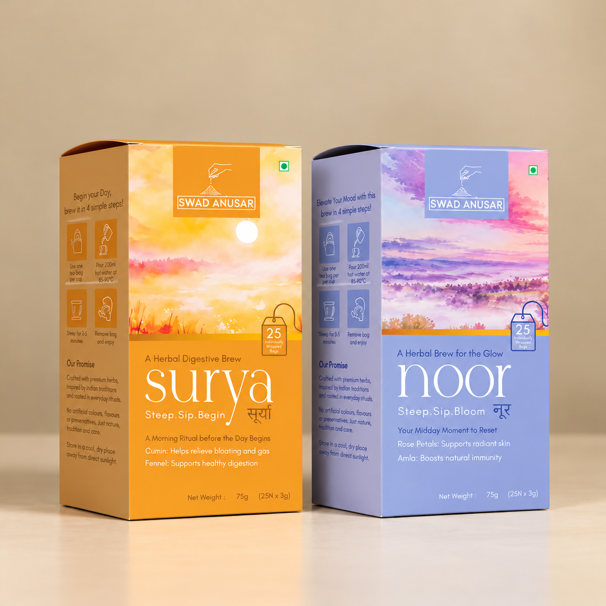 SURYA + NOOR Ritual Box