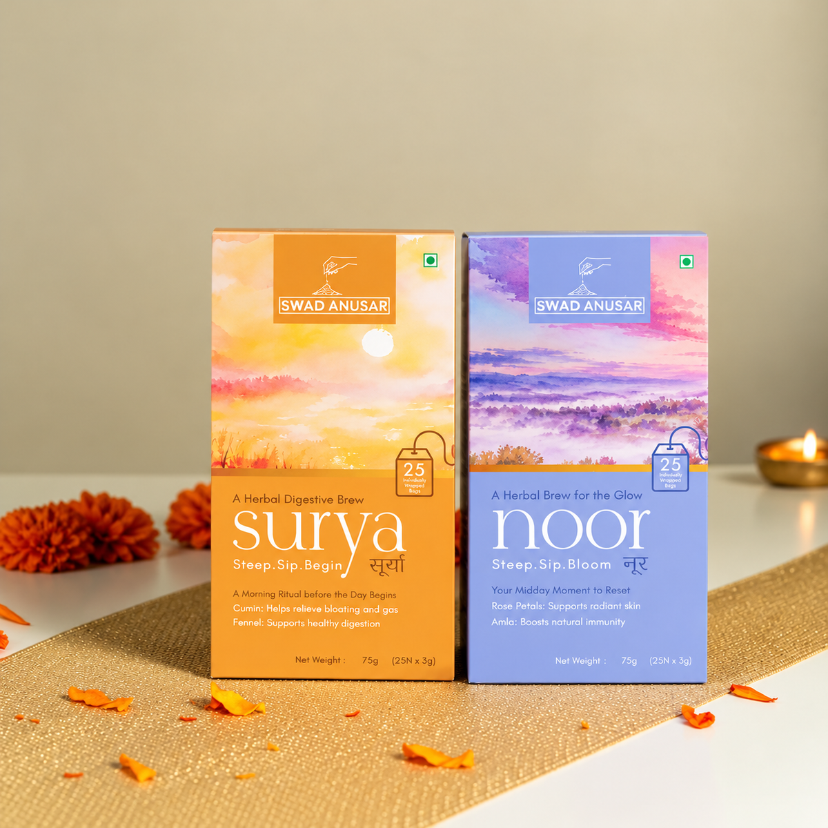 SURYA + NOOR Ritual Box